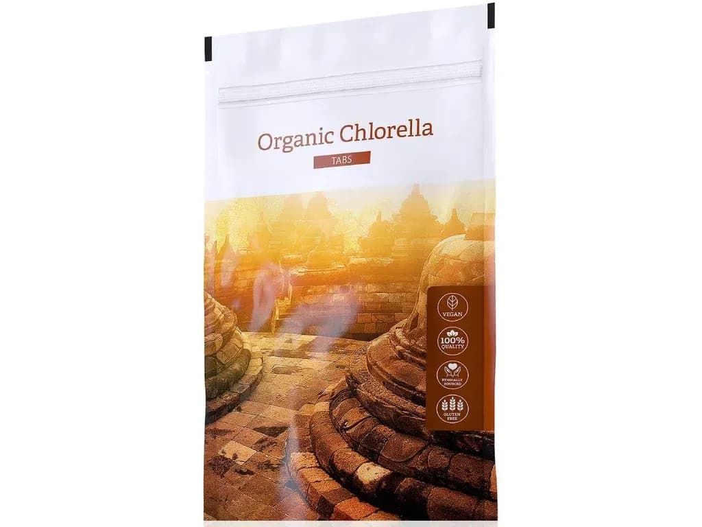 Organic Chlorella Tabs 200 ks